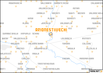 map of Arioneştii Vechi