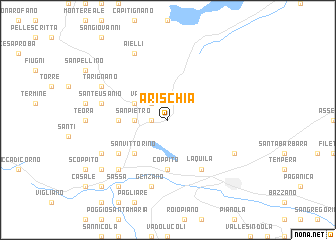 map of Arischia
