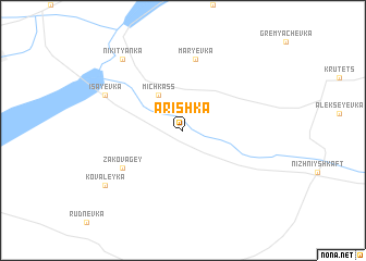 map of Arishka