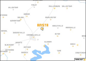 map of Arista