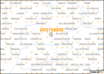 map of Aristébano