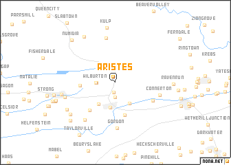 map of Aristes