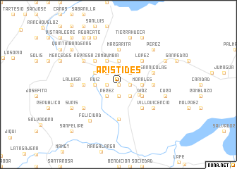 map of Arístides