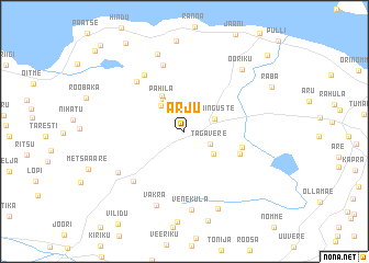 map of Arju