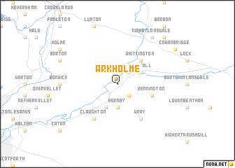 map of Arkholme