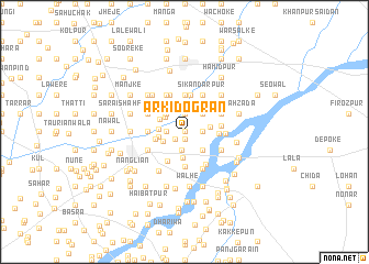 map of Arki Dogrān
