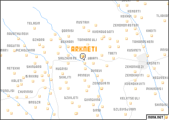 map of Arkneti