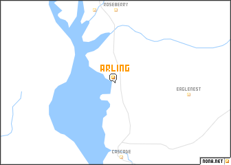 map of Arling