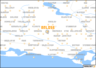 map of Arløse