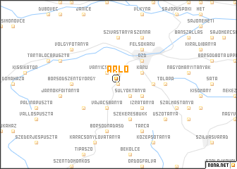 map of Arló