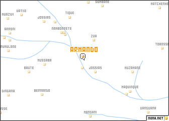 map of Armando