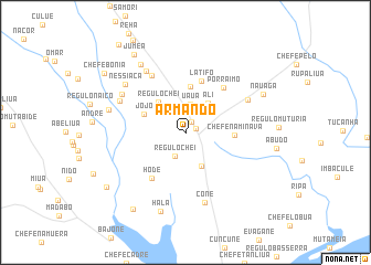 map of Armando