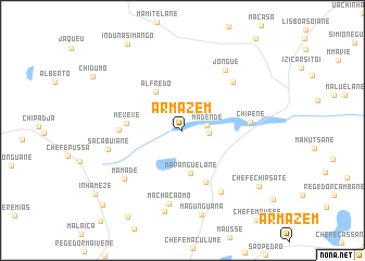 map of Armazém
