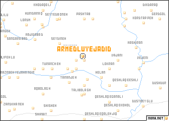 map of Ārmedlū-ye Jadīd