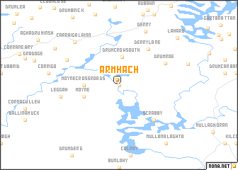 map of Ármhach