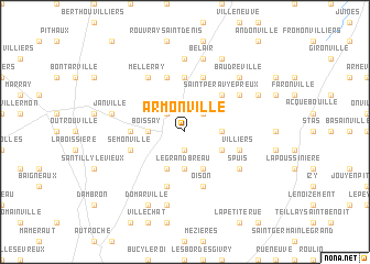 map of Armonville