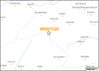 map of Armutcuk