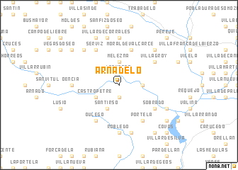 map of Arnadelo