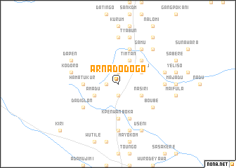 map of Arnado Dogo