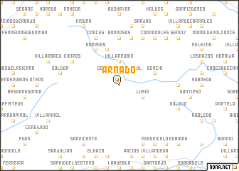 map of Arnado