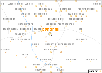 map of Arnagou