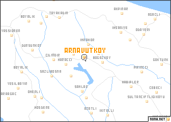 map of Arnavutköy