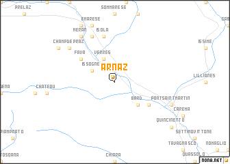 map of Arnaz