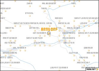 map of Arndorf