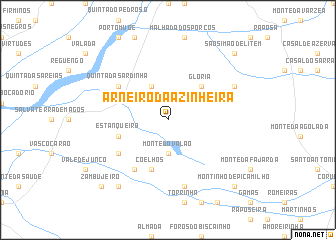 map of Arneiro da Azinheira