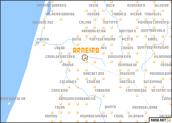 map of Arneiro
