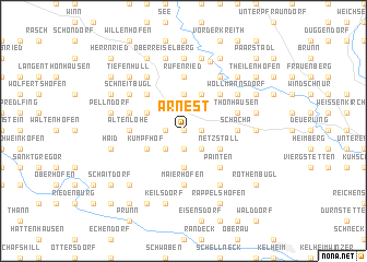 map of Arnest