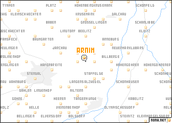 map of Arnim