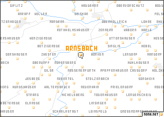map of Arnsbach