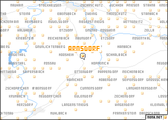 map of Arnsdorf