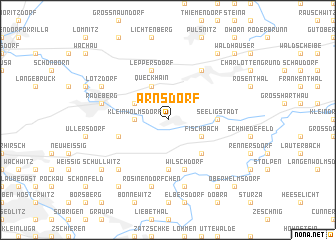 map of Arnsdorf