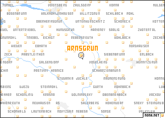 map of Arnsgrün