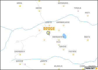 map of Ārogē