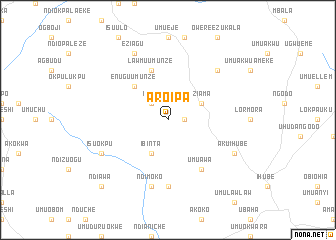 map of Aroipa