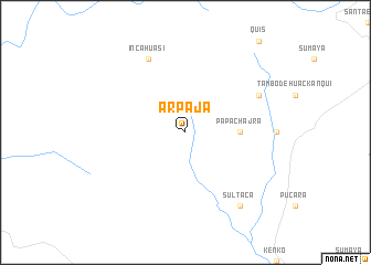 map of Arpaja