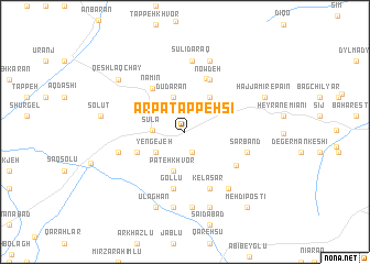 map of Ārpā Tappehsī