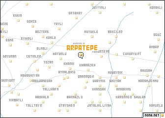 map of Arpatepe