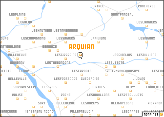 map of Arquian