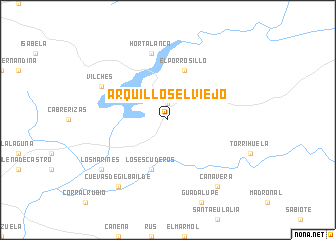 map of Arquillos el Viejo