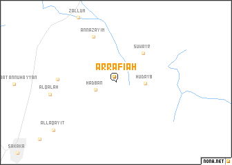 map of Ar Rafī‘ah