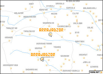 map of Arrajadzor