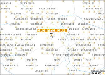 map of Arranca Barba