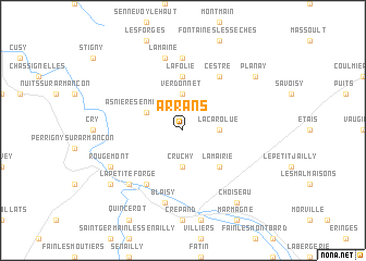 map of Arrans