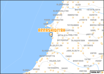 map of Ar Rashīdīyah