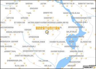 map of Ar Rātūnīyah