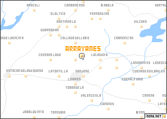 map of Arrayanes